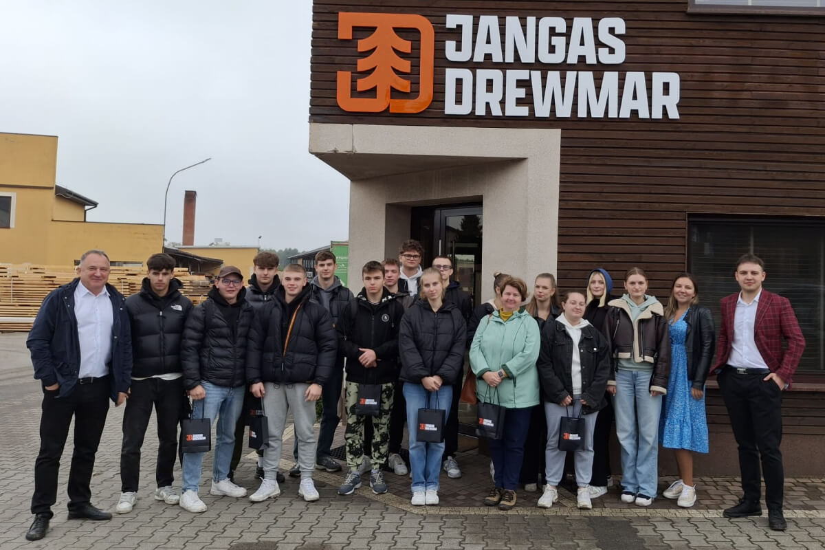 Wizyta uczniów Technikum Budowlanego ZS nr 1 w Ostrzeszowie